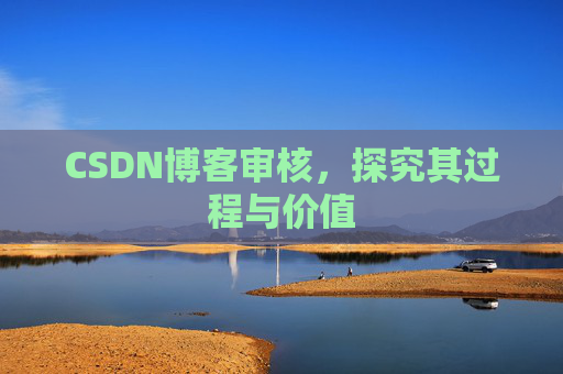 CSDN博客审核,探究其过程与价值